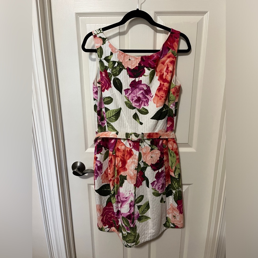 Floral cocktail dress